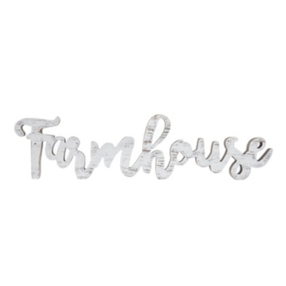 xxSOLDxx Distressed “Farmhouse” Wood Decor Wall Sign - Picture 3 of 7